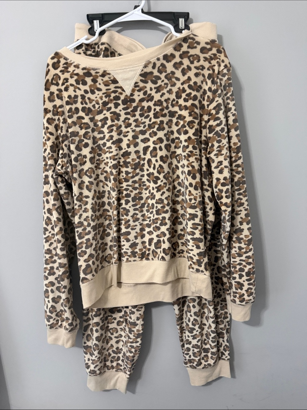 Honeydew Leopard Print Pajama Set - Size XL